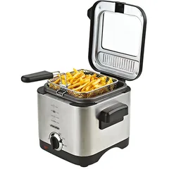 Friteuză Mesko MS 4910 1.5L 900W Negru Oțel Satinat