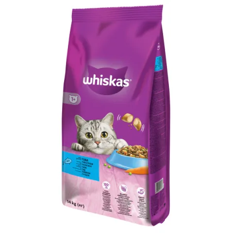 Hrana Uscata pentru Pisici Whiskas 1+ Ton 14kg