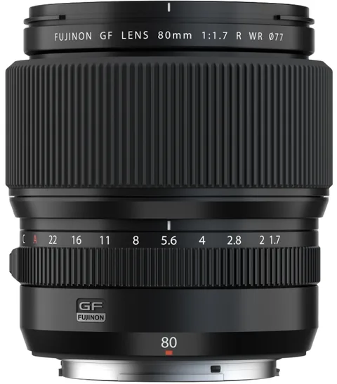 Fujifilm GF 80mm f/1.7 R WR