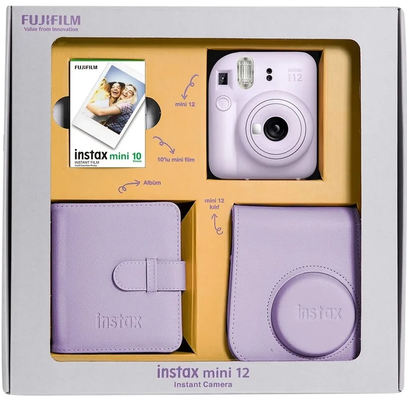 Fujifilm Instax Mini 12 Bundle Box Lilac Purple