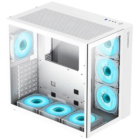 Gamemax Infinity Carcasa Middle Tower ATX Fara Sursa Alb