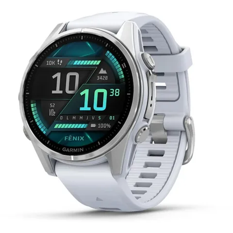 Garmin Fenix 8 43mm Alb