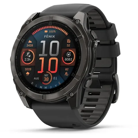 Garmin Fenix 8 Sapphire L Negru