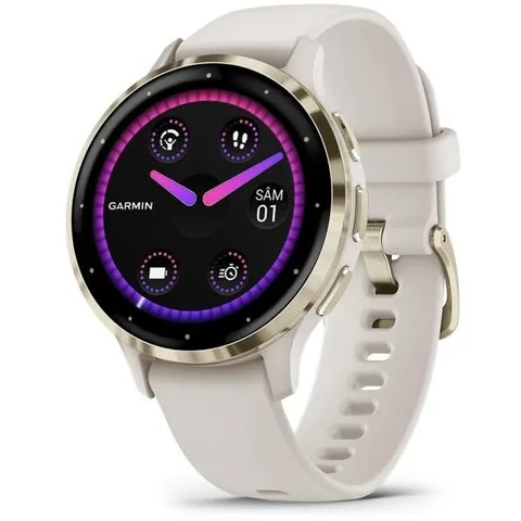 Garmin Venu 3S Ivory/Soft Gold 010-02785-04