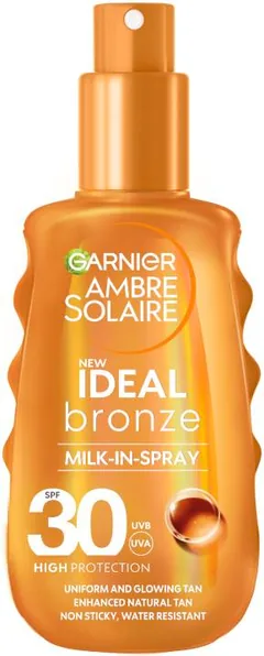 Lapte de Protectie Solara Garnier Ambre Solaire Ideal Bronze SPF30 150ml