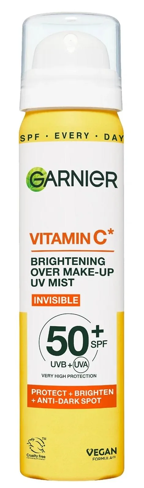 Spray de Protectie Solara pentru Fata Garnier Vitamin C SPF50+ 75ml