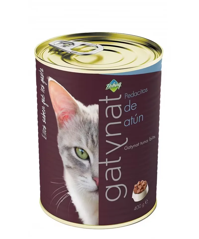 Hrana Umeda pentru Pisici Dibaq Gatynat Ton Adult 400g