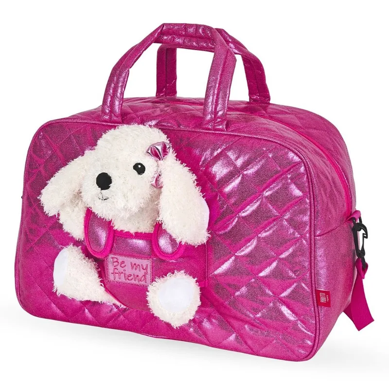 Geanta pentru Copii Perletti Toys Cățeluș Didi 27cm Roz