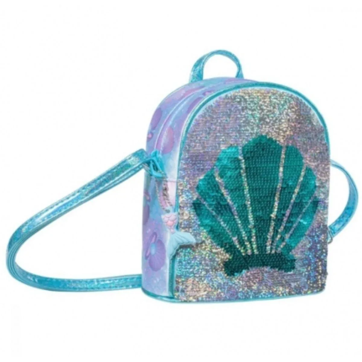 Geanta-Rucsac Tiger Family Two Way Fun Time Glitzy Mermaid Fetite