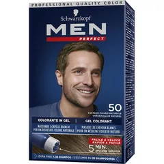 Gel de Colorare Păr Testanera Men Perfect Fără Amoniac Șaten Deschis Natural