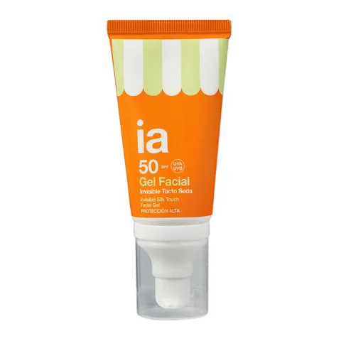 Gel Facial cu Protectie Solara Interapothek Silk Touch SPF 50+ 50ml