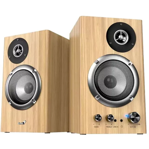 Genius SP-HF1812BT 50W Bluetooth Pine Wood
