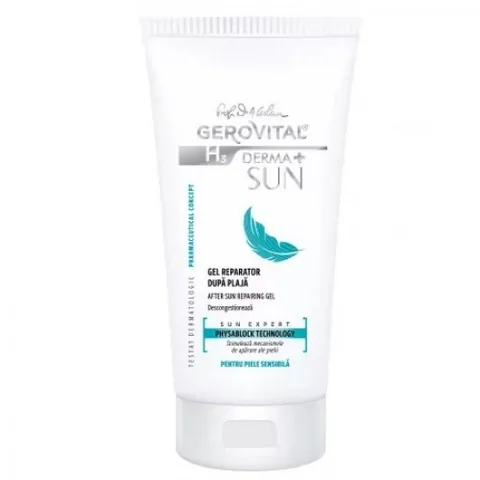 Gel Reparator Dupa Plaja Farmec Gerovital H3 Derma+ Sun 150ml