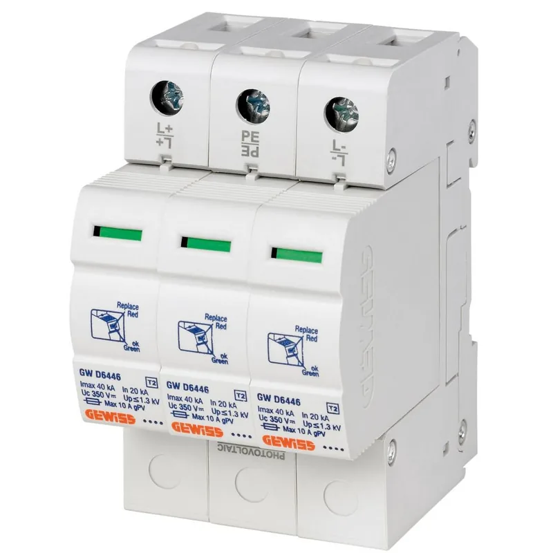 Gewiss LST SPD 3P 40kA 1000V DC T2