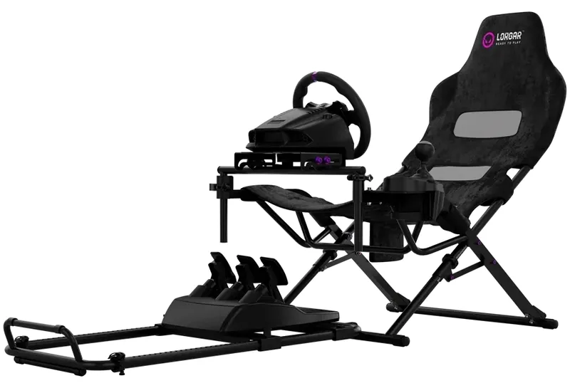 Lorgar Flex RAF1 Pliabil Negru