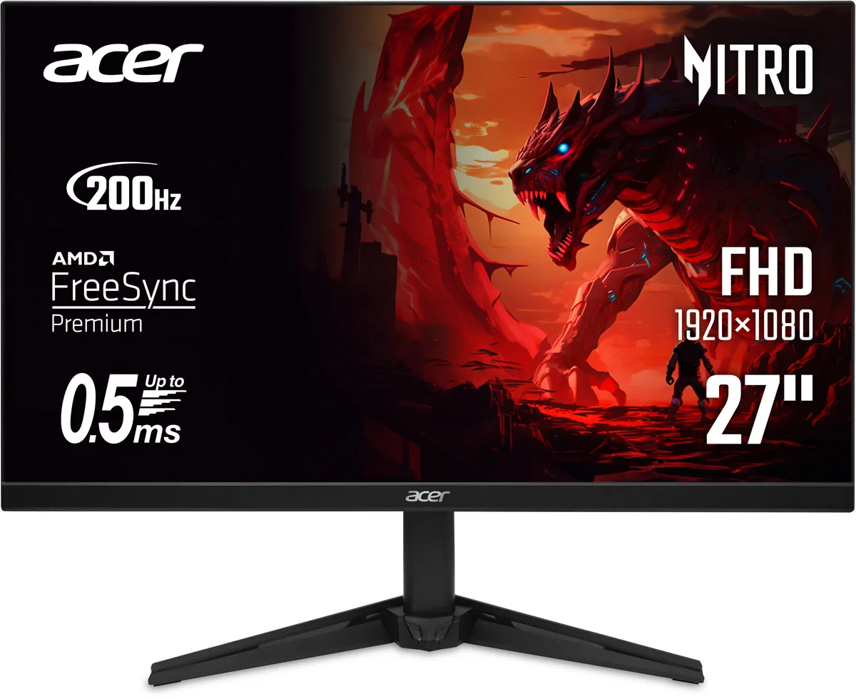 Acer Nitro QG271X1bmiipx 27inch 200Hz 0.5ms IPS