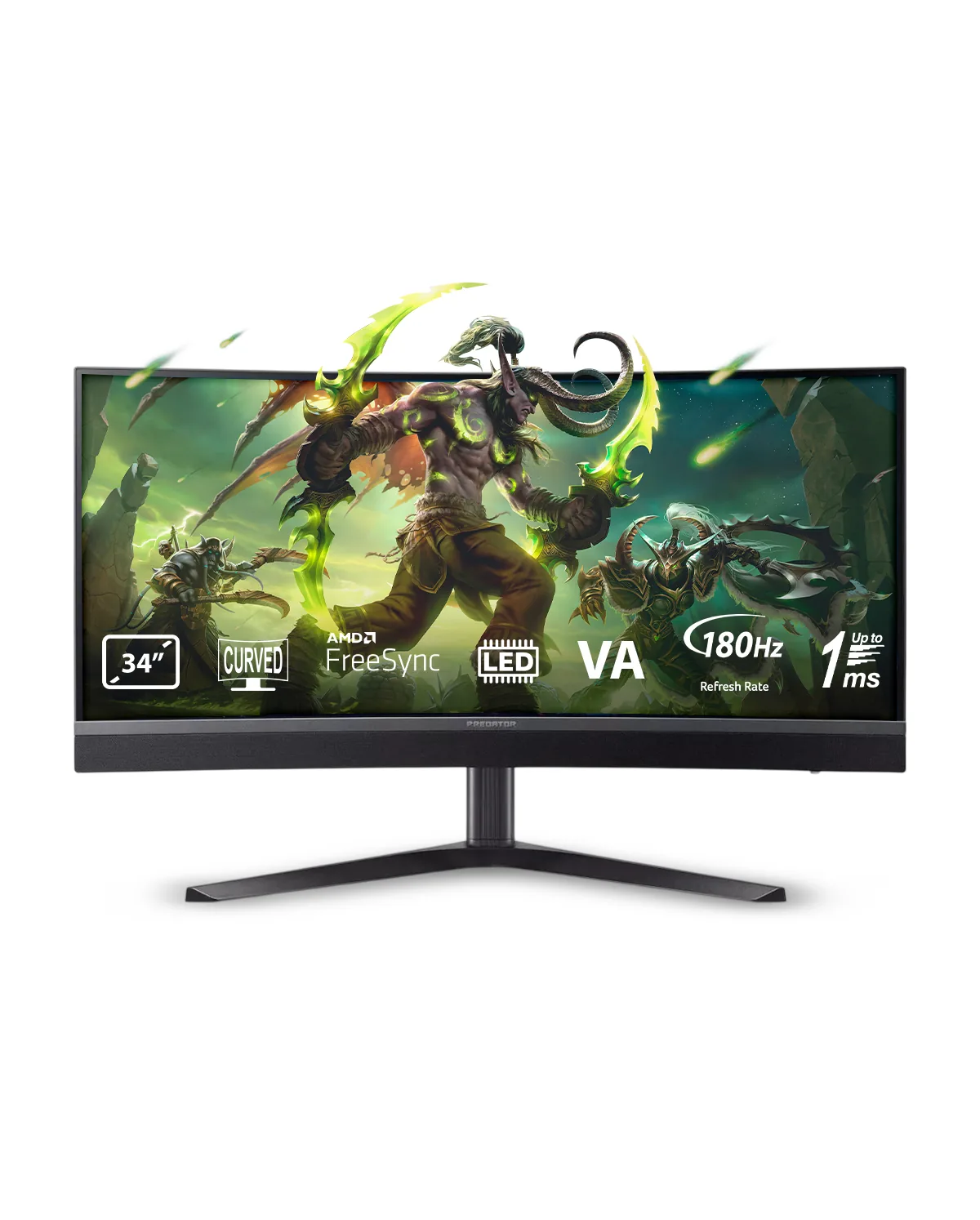 Acer Predator X34 V3 Negru - imagine 2