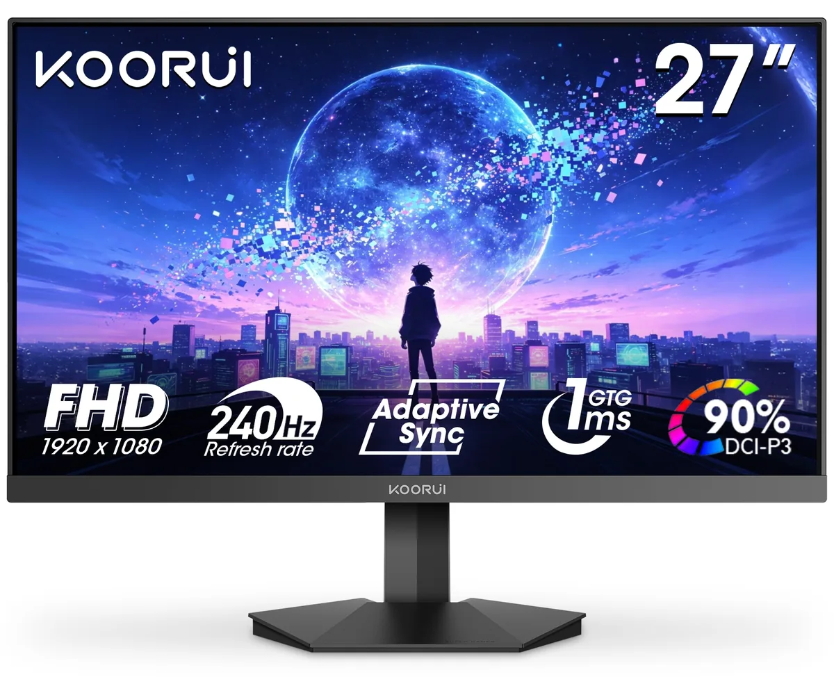 KOORUI GN02 27inch 240Hz FHD FreeSync Premium