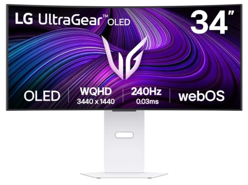 LG UltraGear 34GX90SA Alb