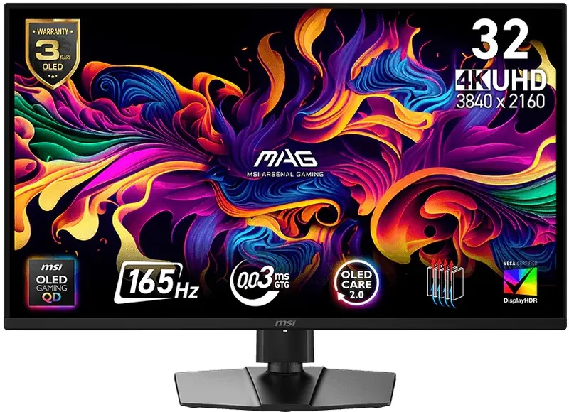 MSI MAG 322UP QD-OLED E16 Negru