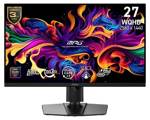 MSI MPG 271QR QD-OLED X50 26.5 Inch Negru