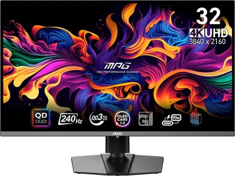 MSI MPG 321URX QD-OLED Negru - imagine 2