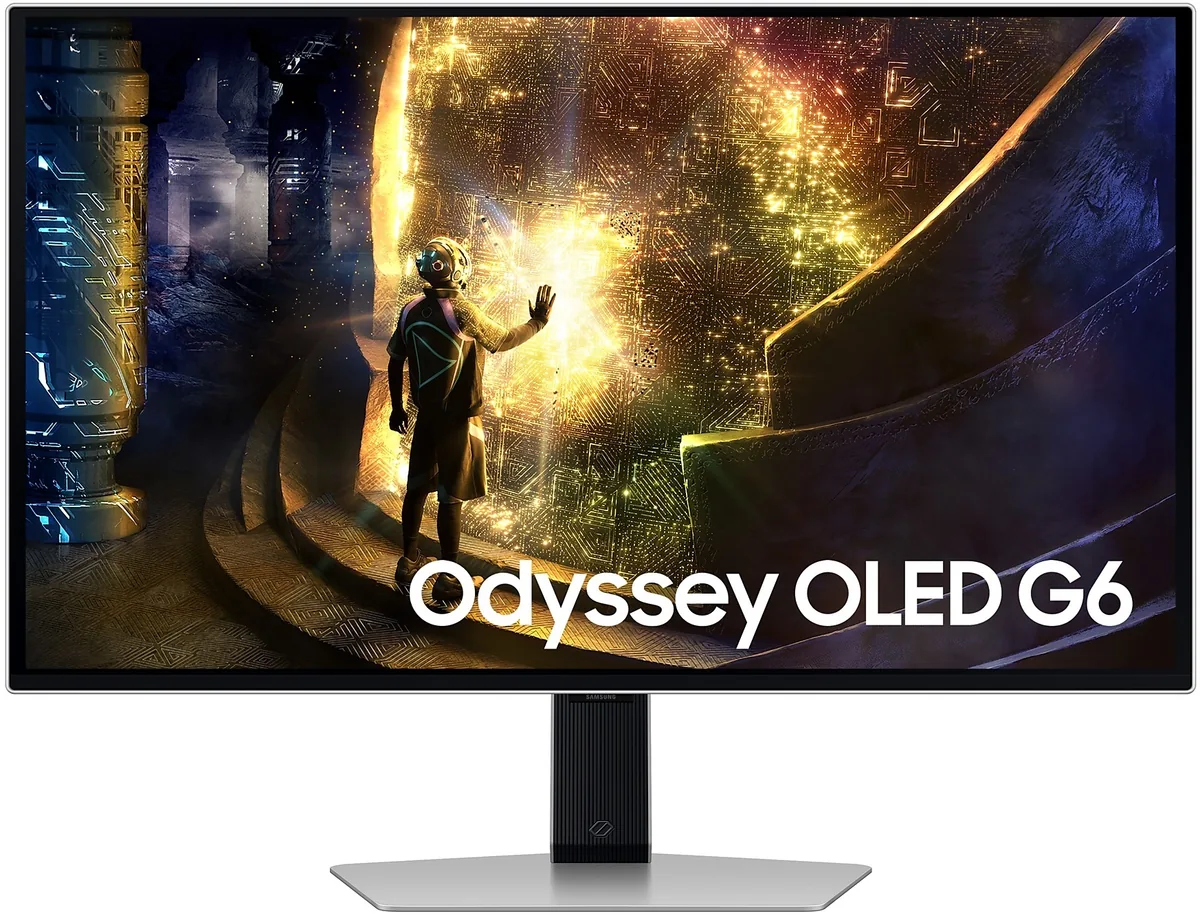 Samsung Odyssey G6 27DG610 27Inch OLED 240Hz 1ms Argintiu