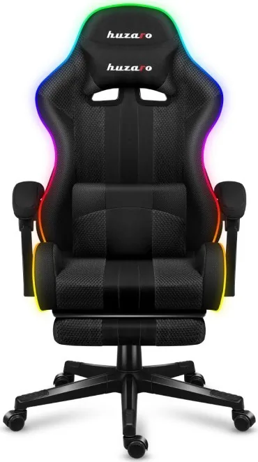 Huzaro Force 4.7 RGB Mesh Negru