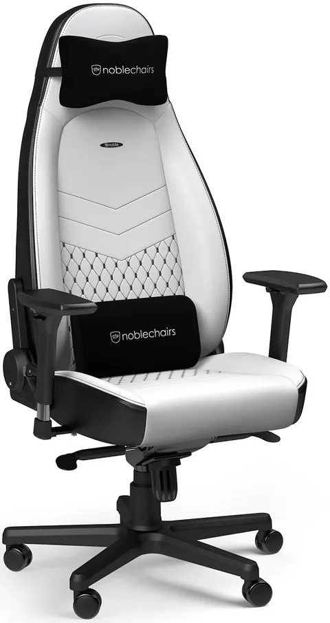 Noblechairs ICON Gaming Alb/Negru