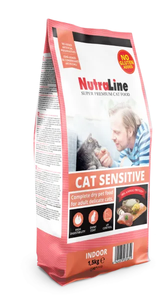 Hrana Uscata pentru Pisici Nutraline Cat Sensitive K 1.5kg