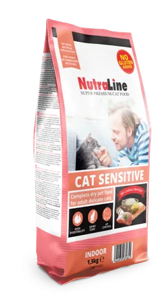 Hrana Uscata pentru Pisici Nutraline Cat Sensitive K 400g