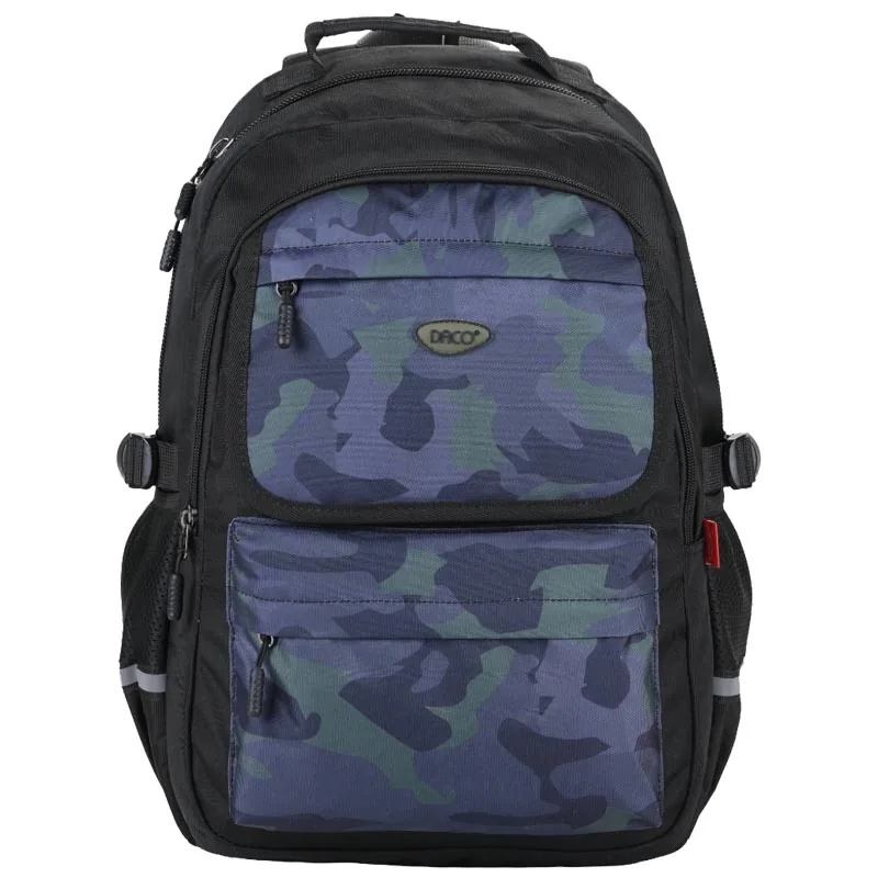 Ghiozdan Adolescenti Daco GH5011 Camuflaj 46x33x18cm