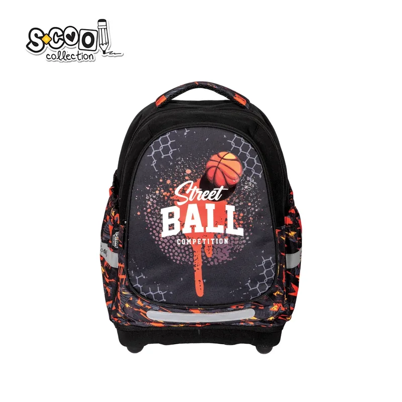Ghiozdan Anatomic S-Cool Street Ball 39x38x19.5cm 24L