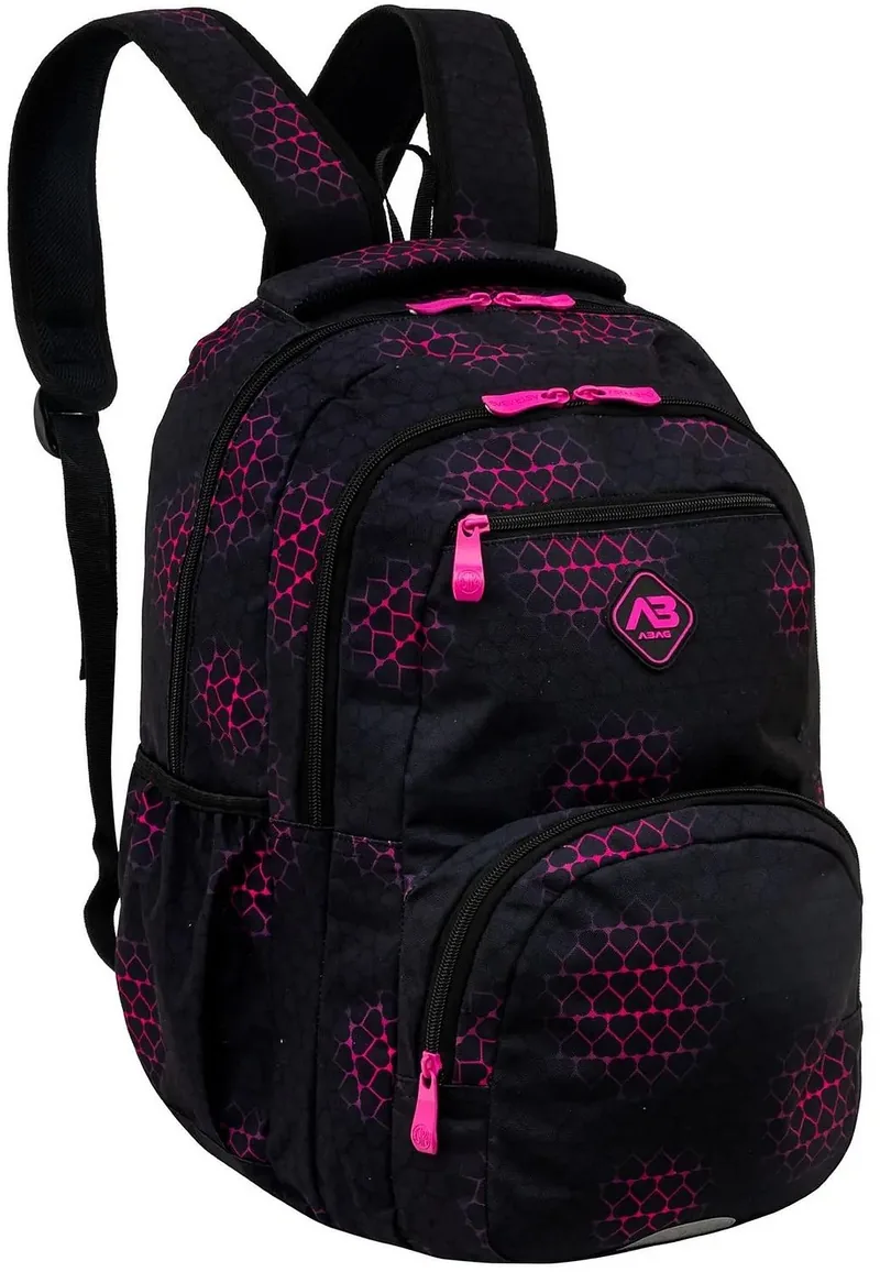 Ghiozdan Astra Pink Hearts 3 Compartimente