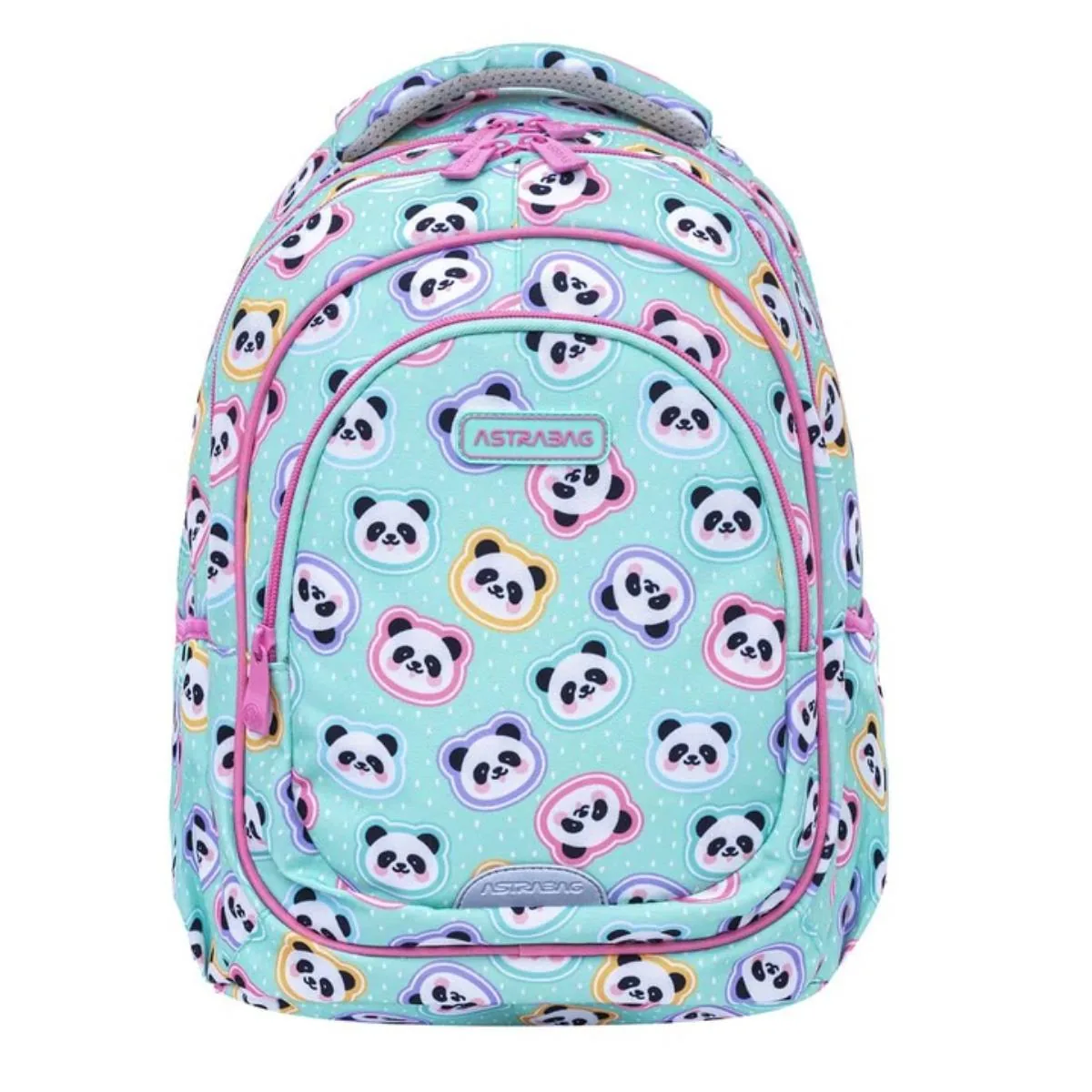 Ghiozdan AstraBag Panda 3 Compartimente