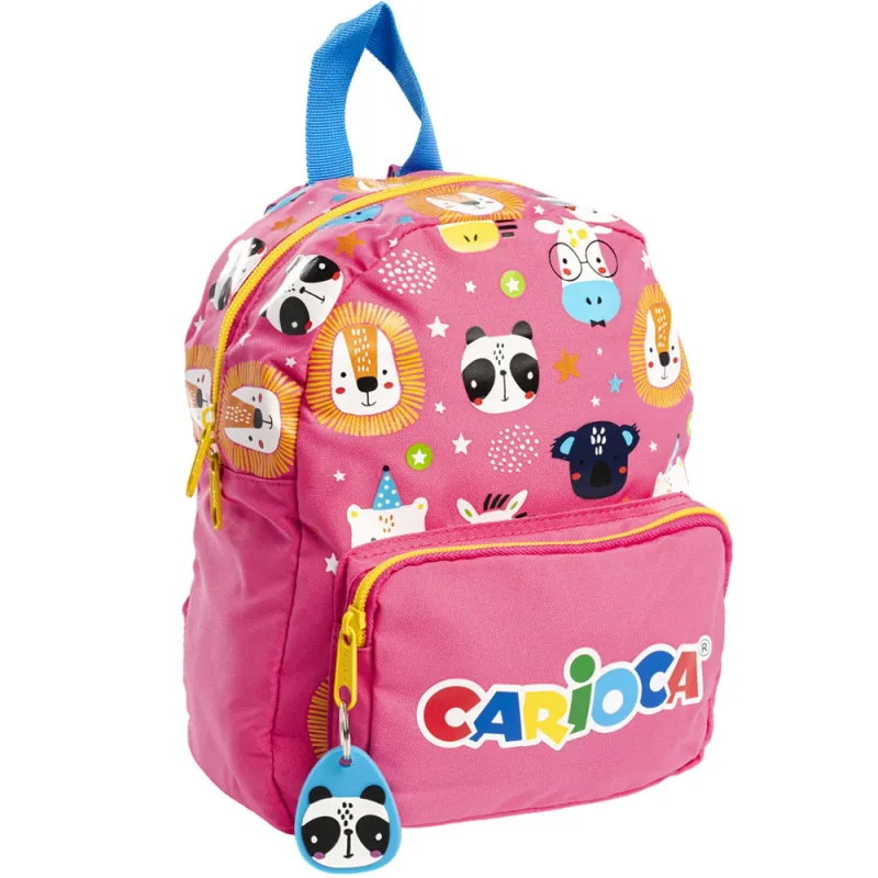 Ghiozdan Carioca Animal Pink