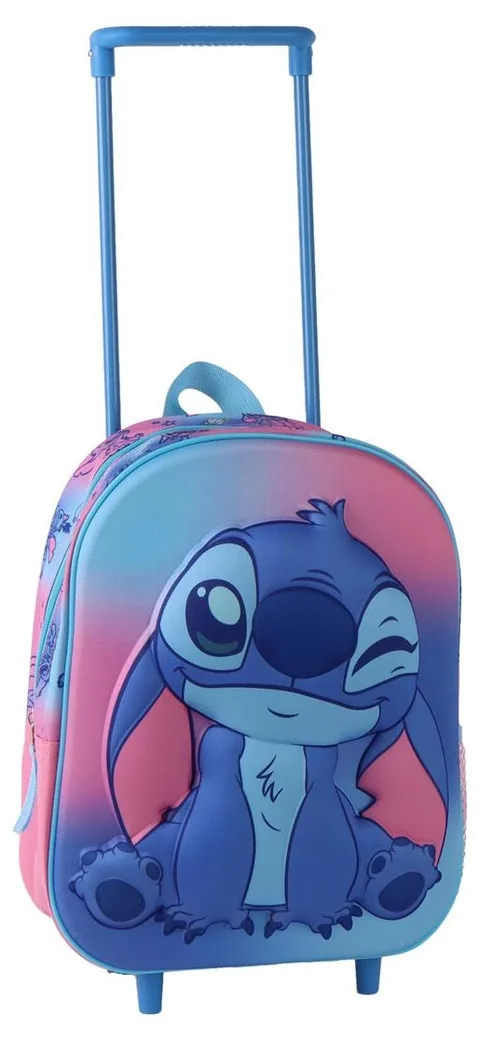 Ghiozdan Cerda Stitch 3D de Grădiniță cu Roți