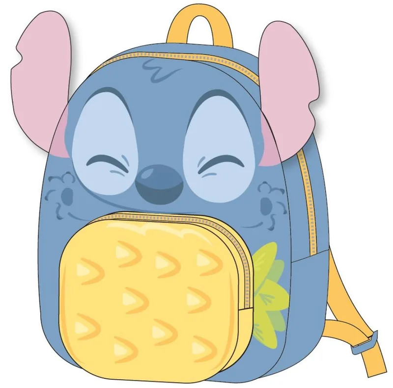 Ghiozdan Cerda Stitch Gradinita Buzunar Frontal