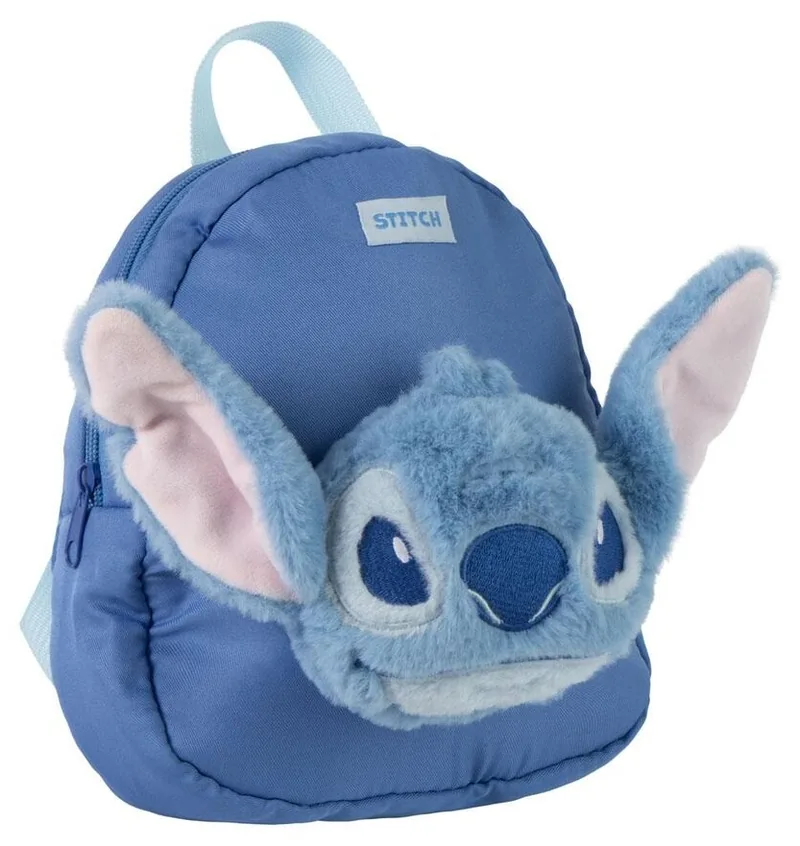 Ghiozdan Cerda Stitch pentru Gradinita cu Breloc Plusat