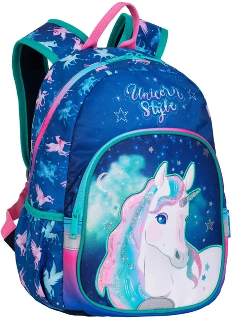 Ghiozdan Colorino Unicorn Gradinita 1 Compartiment