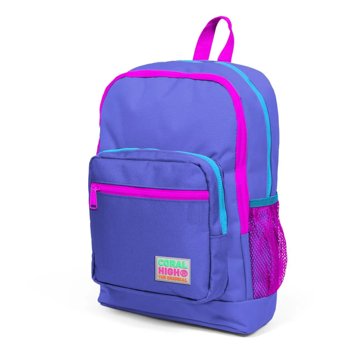 Ghiozdan Coral High 4 Compartimente Mov