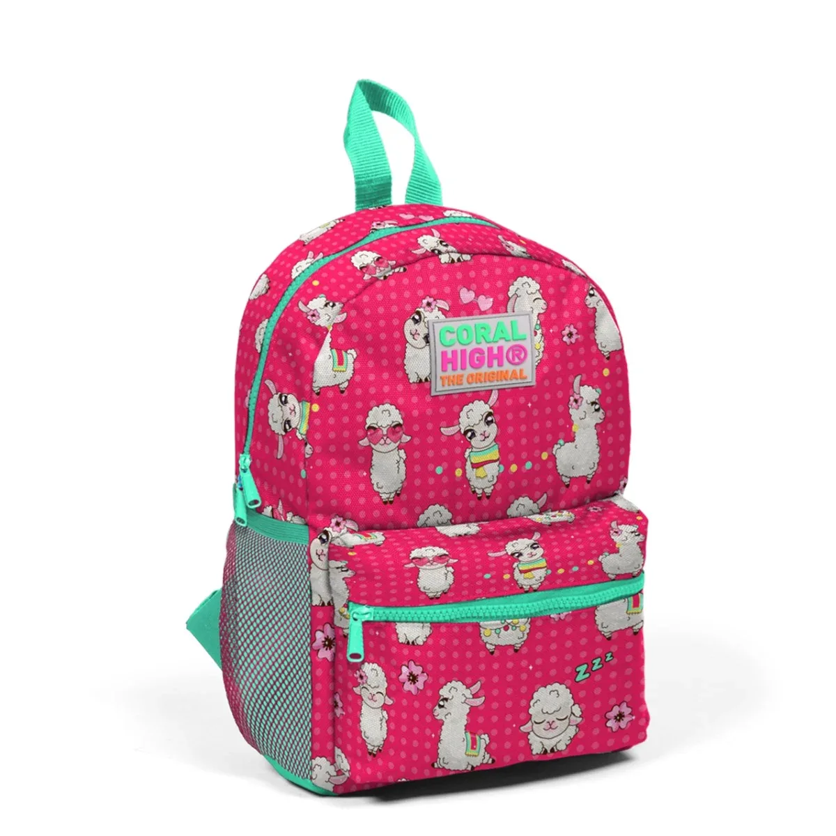 Ghiozdan Coral High Alpaca 2 Compartimente Gradinita