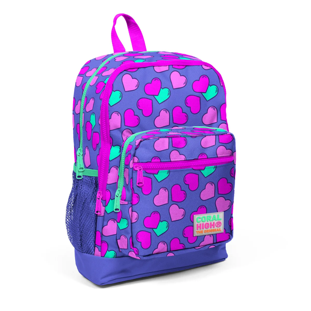 Ghiozdan Coral High Inimioare 4 Compartimente
