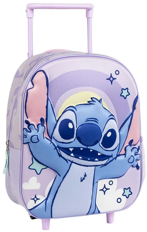 Ghiozdan cu Roti Cerda Stitch 3D pentru Gradinita