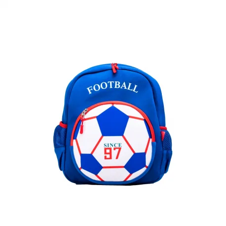 Ghiozdan Daco GH288 Neechipat Albastru Fotbal 33x32x13cm