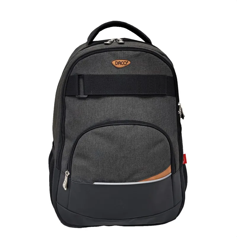 Ghiozdan Daco GH551 Negru Gri