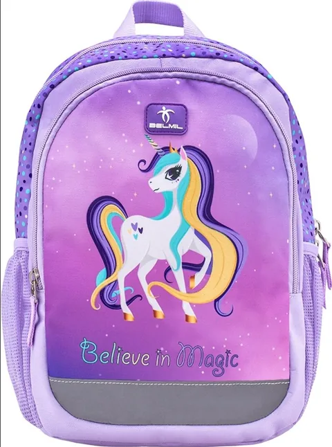 Ghiozdan de Grădiniță Belmil Unicorn Purple