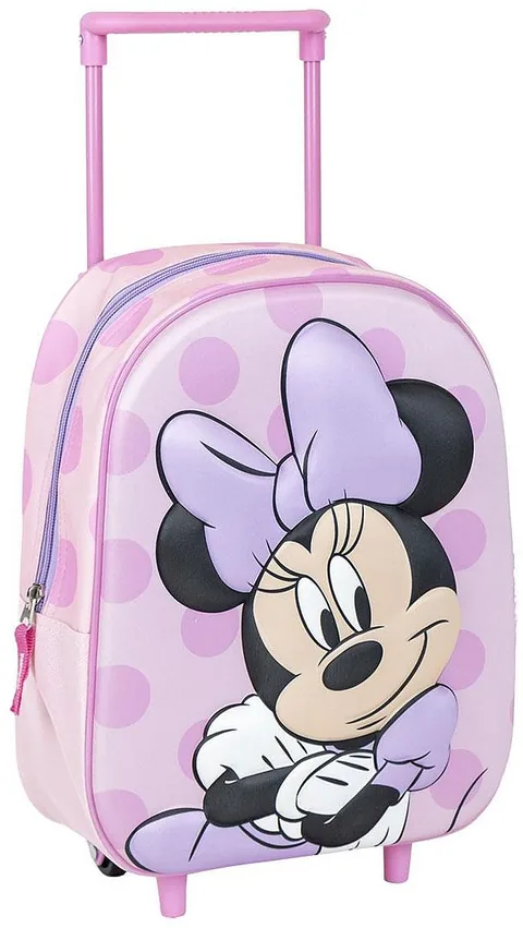 Ghiozdan de Grădiniță Cerda Minnie 3D cu Roți