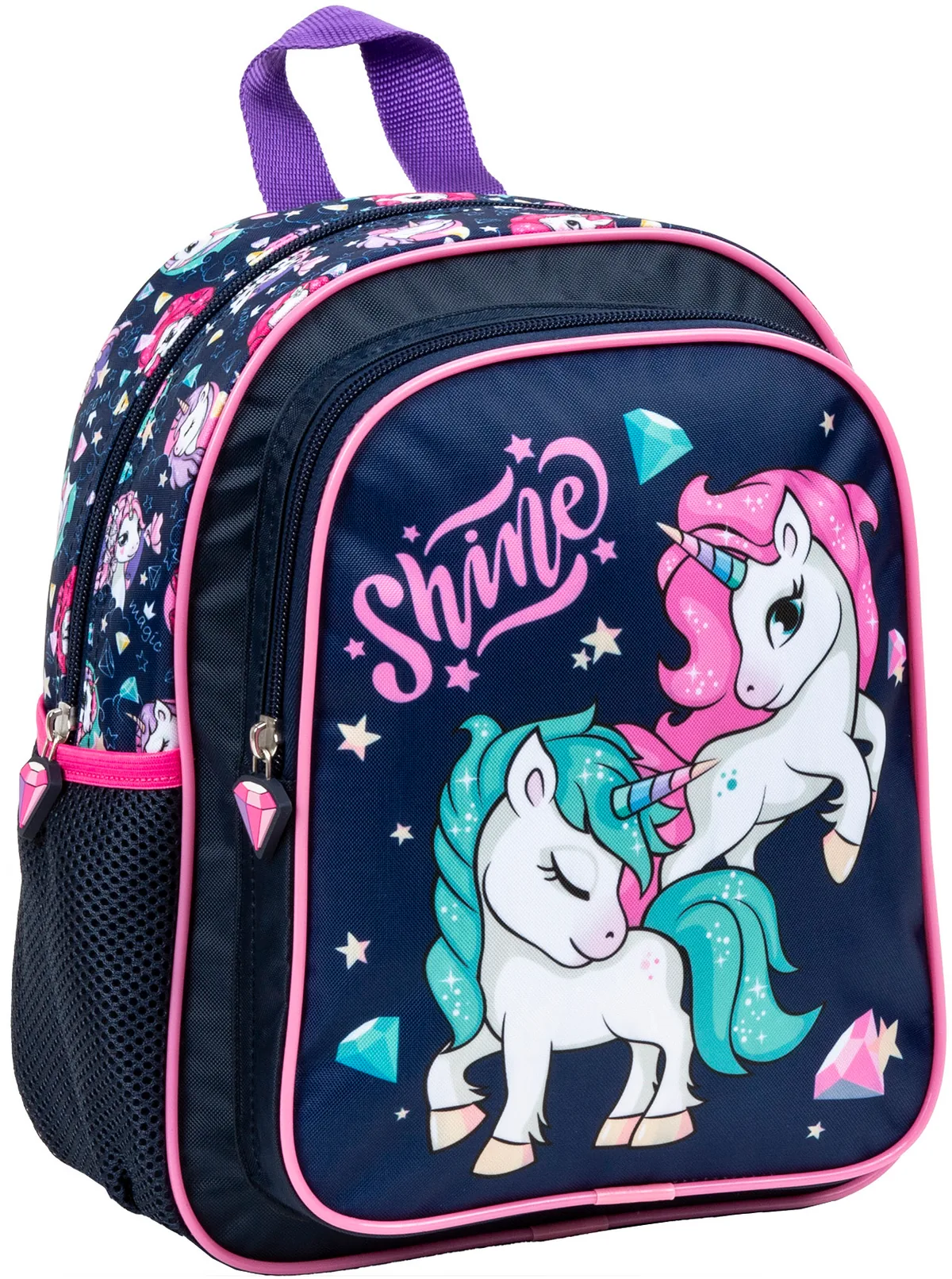 Ghiozdan de Gradinita Derform Unicorn 14 Cu 1 Compartiment