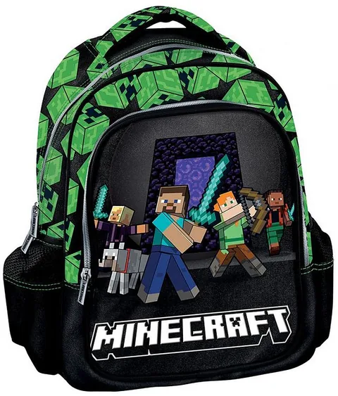 Ghiozdan de Grădiniță Graffiti Minecraft Squad